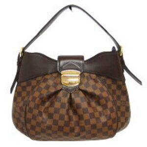 Louis Vuitton Sistine Damier Ebene Brown Leather